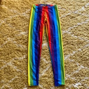 Bright Rainbow Leggings!